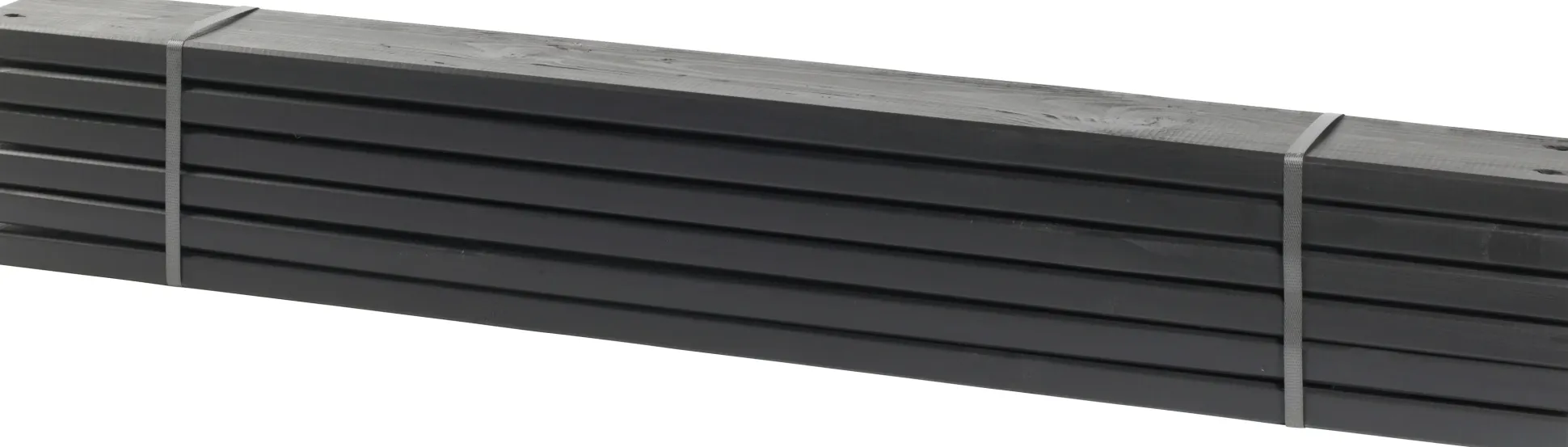Plus Planken PIPE 120 cm - 6 Stck. schwarz