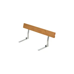 Plus Rückenlehne Stahl-Holz 118 x 5,2 x 33,7 cm teak für Picknicktisch
