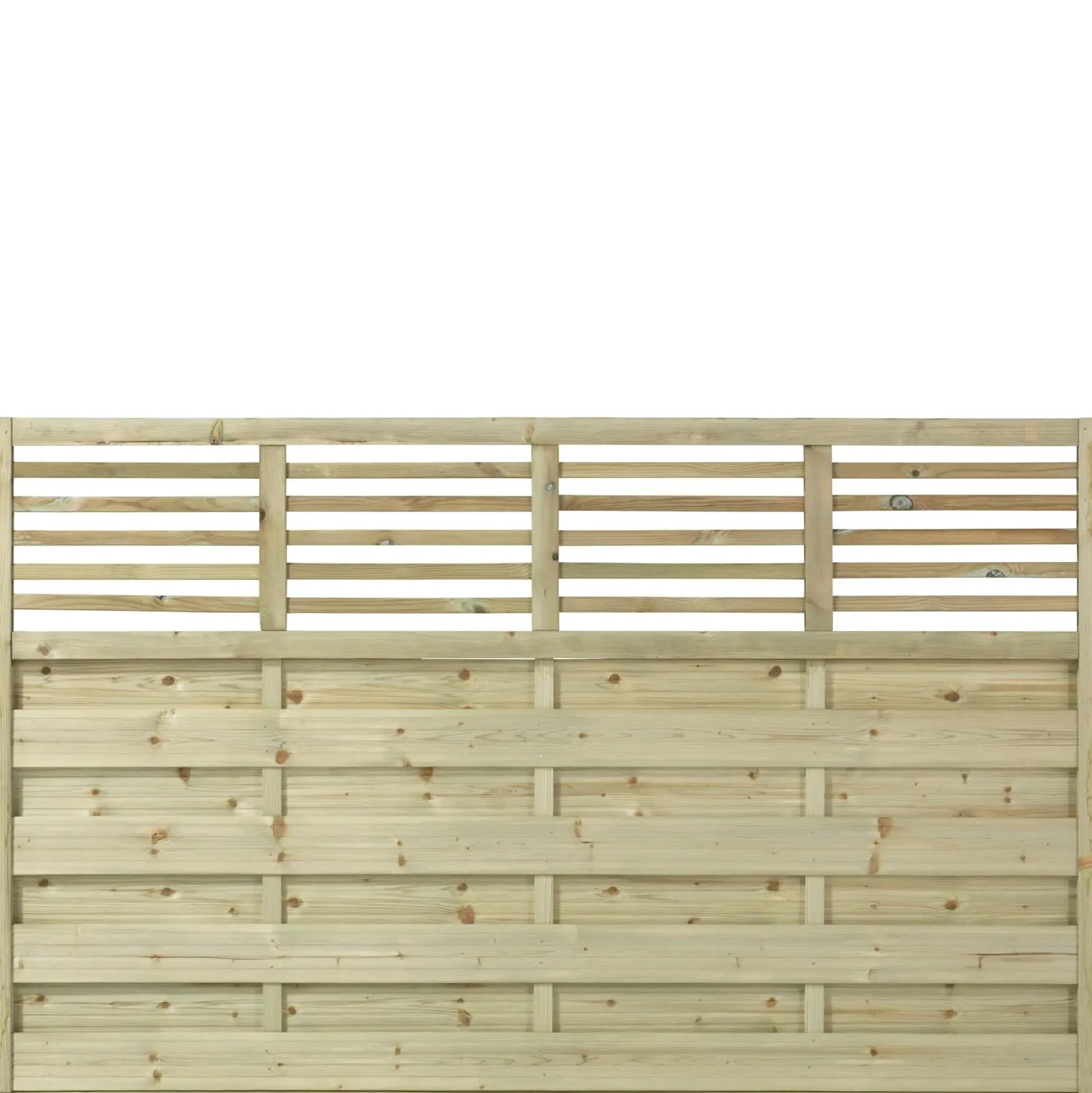 Plus Sichtschutzelement Newline 180 x 110 cm druckimprägniert