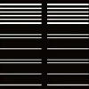 Plus Sichtschutzelement Silence 120 x 110 cm schwarz