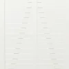Plus Tor Decora 100 x 180 cm RAL 9010 Weiß