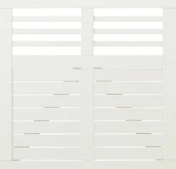 Plus Tor Decora 100 x 95 cm RAL 9010 Weiß