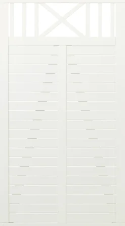 Plus Tor Nostalgi 100 x 180 cm RAL 9010 Weiß