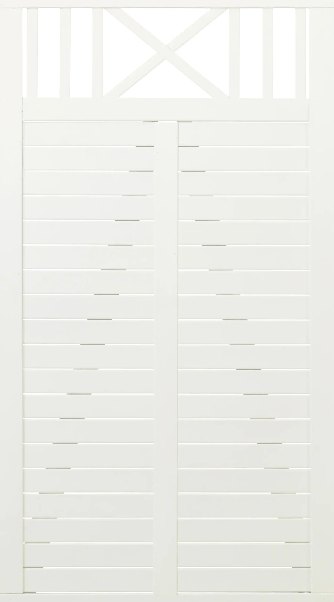 Plus Tor Nostalgi 100 x 180 cm RAL 9010 Weiß