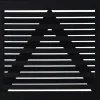 Plus Tor Osaka 100 x 93 cm RAL 9005 Schwarz