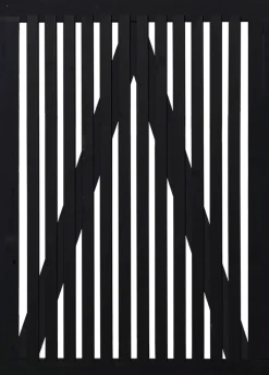 Plus Tor Sendai 100 x 140 cm RAL 9005 Schwarz