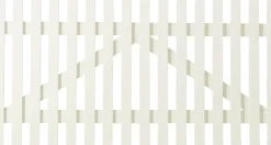 Plus Vorgartentor Retro 150 x 80 cm weiß