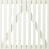 Plus Vorgartentor Retro 100 x 120 cm weiß
