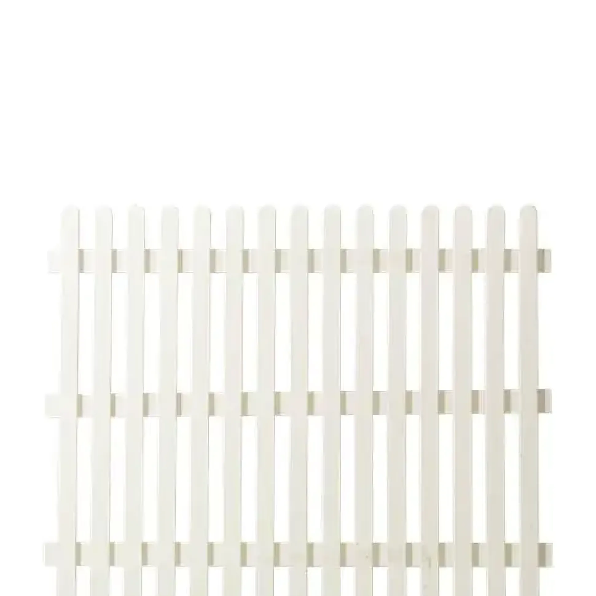 Plus Vorgartenzaun Retro 150 x 120 cm weiß