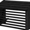 Plus Wärmepumpen Verkleidung RAL 9005 Schwarz