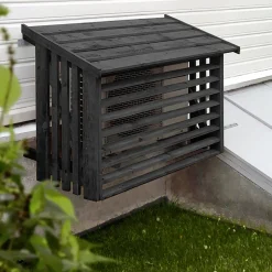 Plus Wärmepumpen Verkleidung RAL 9005 Schwarz