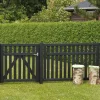 Plus Zaun Country 150 x 96 cm schwarz