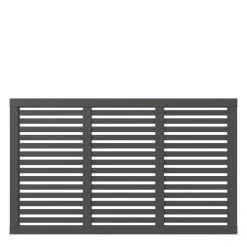 Plus Zaun Harmoni 180 x 107 cm umbragrau fungizidbehandelt