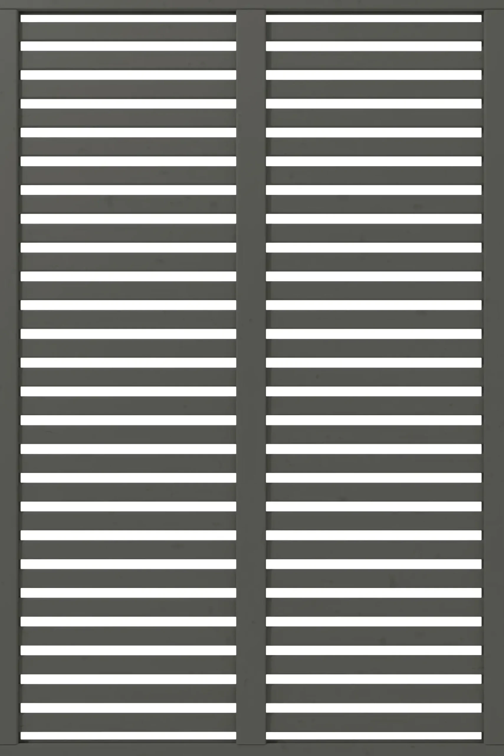 Plus Zaun Harmoni 120 x 180 cm umbragrau fungizidbehandelt