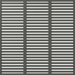 Plus Zaun Harmoni 180 x 180 cm umbragrau fungizidbehandelt
