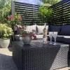 Plus Zaun Koyto 160 x 120 cm RAL 9005 Schwarz