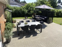 Plus Zaun Koyto 160 x 120 cm RAL 9005 Schwarz