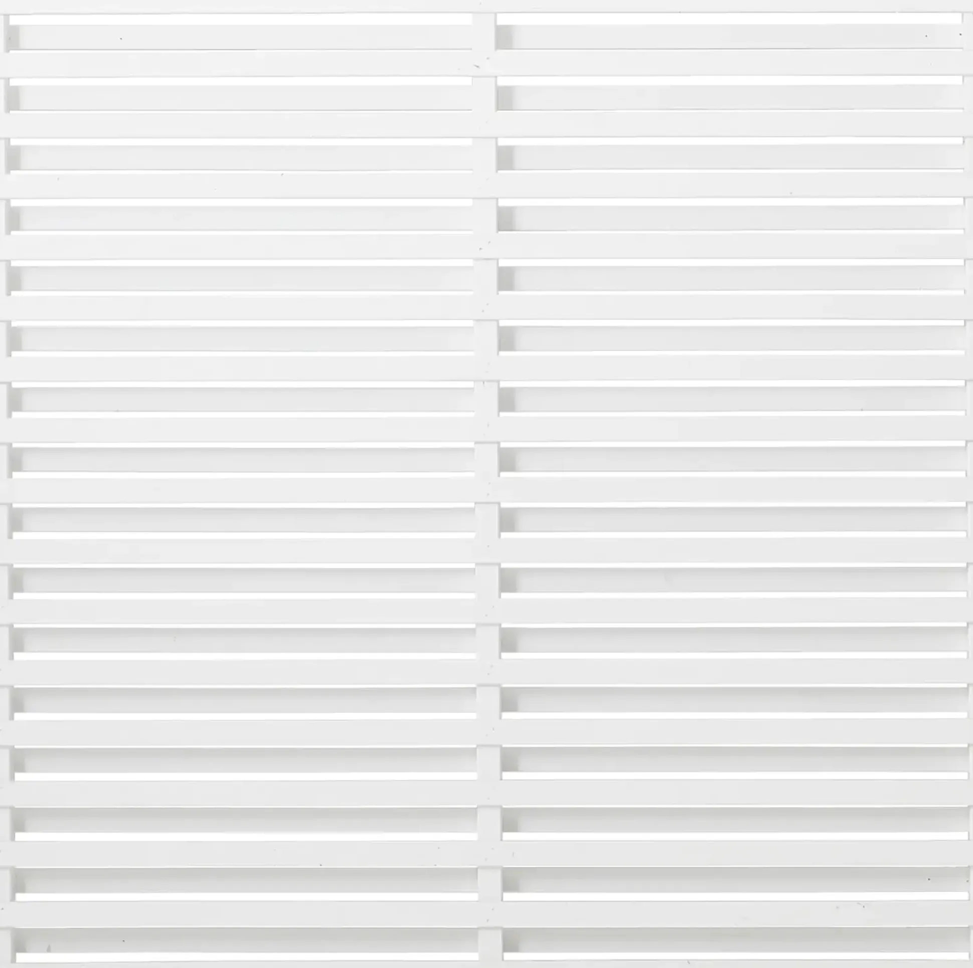 Plus Zaun Osaka 180 x 180 cm RAL 9010 Weiß