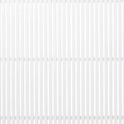 Plus Zaun Sendai 180 x 180 cm RAL 9010 Weiß