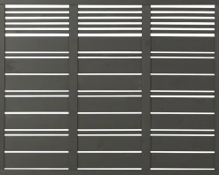 Plus Zaun Silence 176 x 110 cm umbragrau fungizidbehandelt