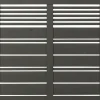 Plus Zaun Silence 120 x 110 cm umbragrau fungizidbehandelt