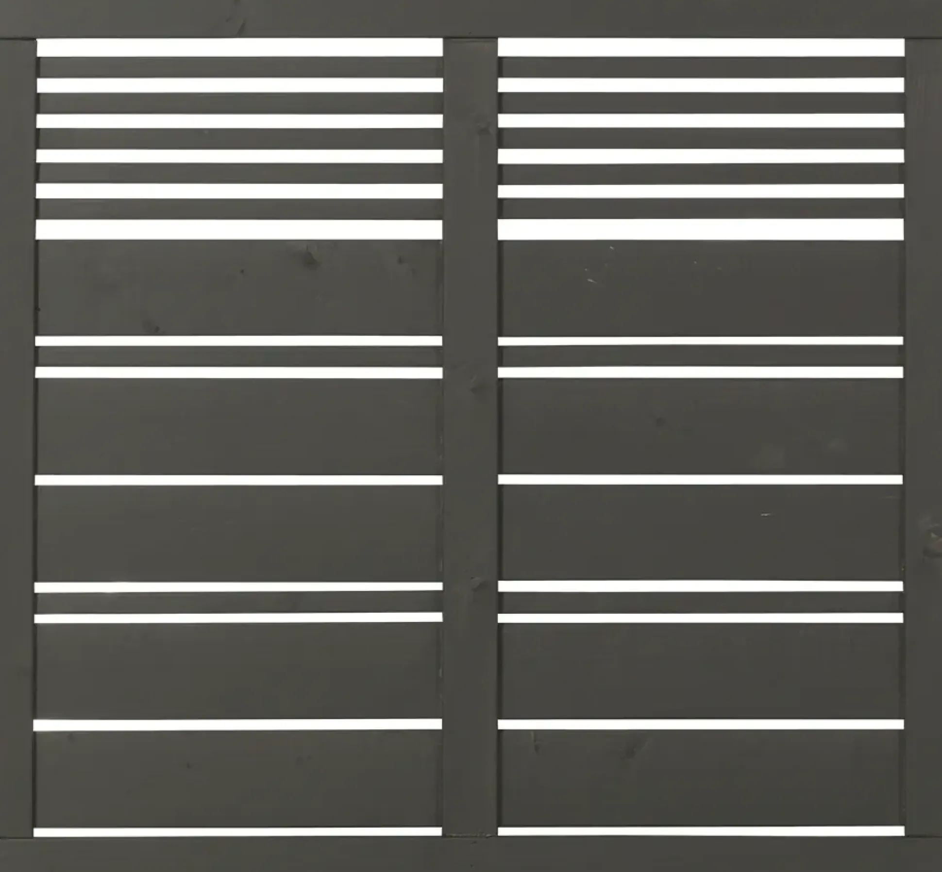 Plus Zaun Silence 120 x 110 cm umbragrau fungizidbehandelt