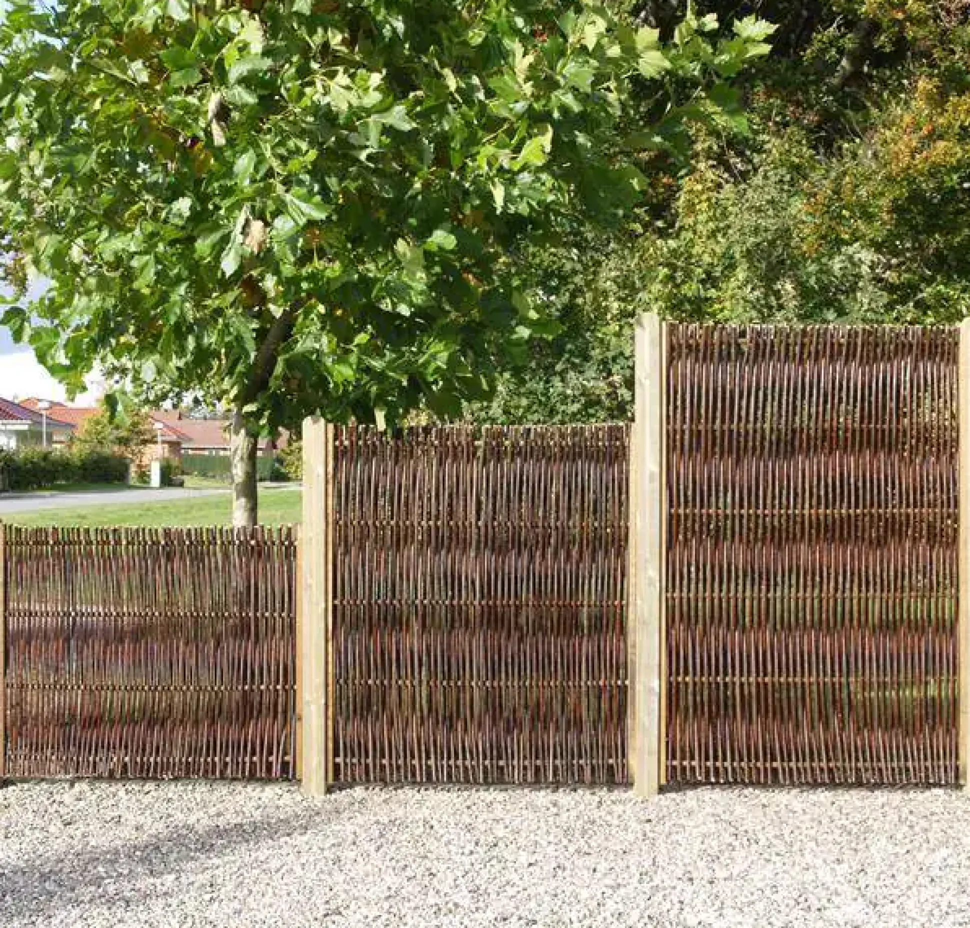 Plus Zaunelement Luxus Weide 120 x 140 cm
