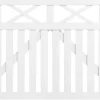 Plus Zauntor Vinesse 150 x 98 cm weiß