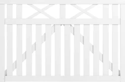 Plus Zauntor Vinesse 150 x 98 cm weiß