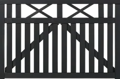 Plus Zauntor Vinesse 150 x 98 cm schwarz