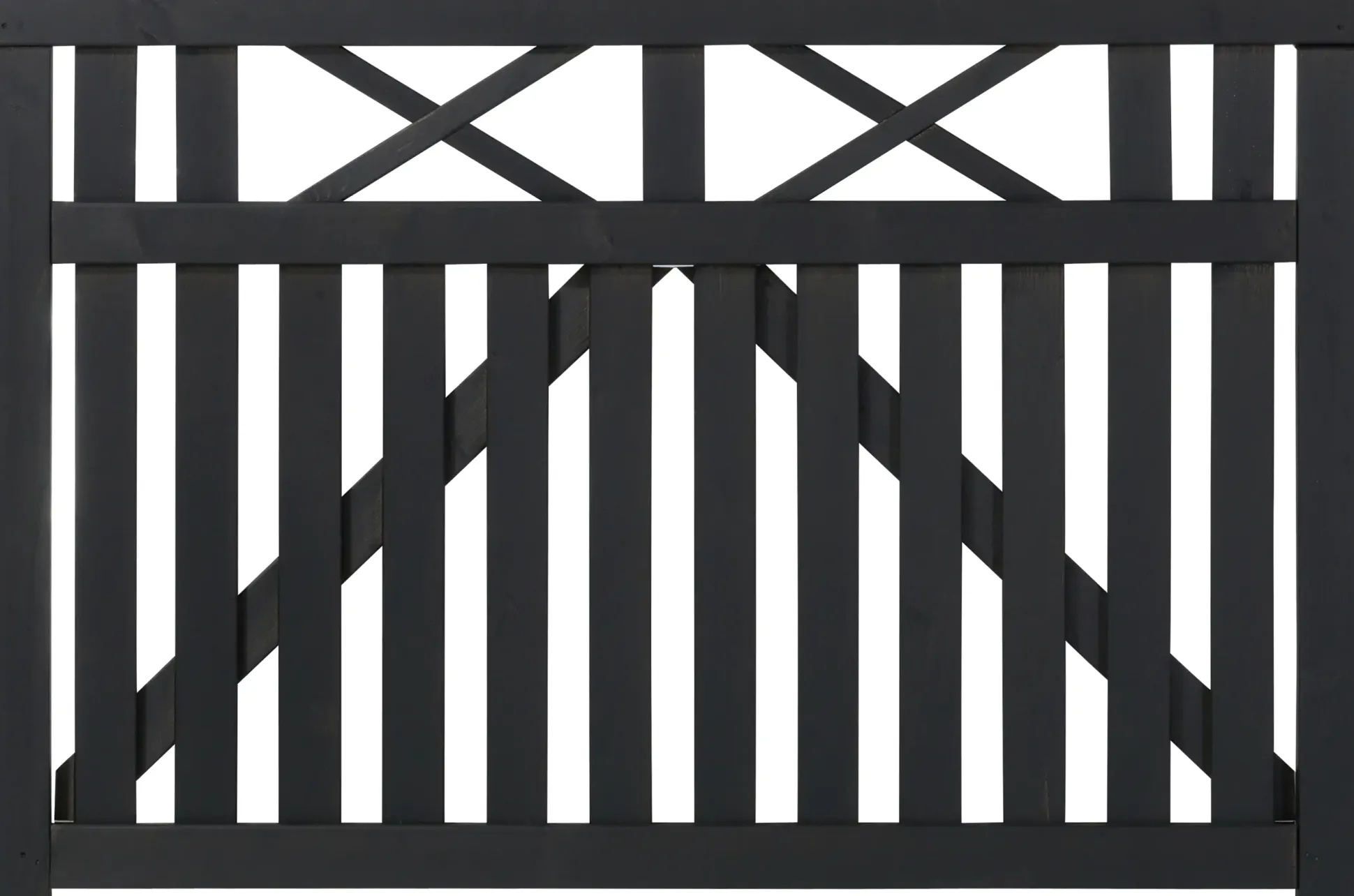 Plus Zauntor Vinesse 150 x 98 cm schwarz