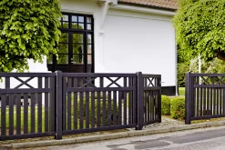 Plus Zauntor Vinesse 100 x 98 cm schwarz