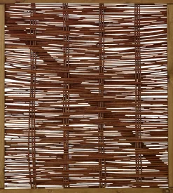 Plus Zauntor Weide mit Rahmen 90 x 100 cm