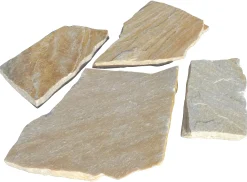 Polygonalplatten Quarzit beige-mix