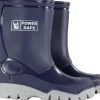 Power Safe Kinderstiefel blau-silber