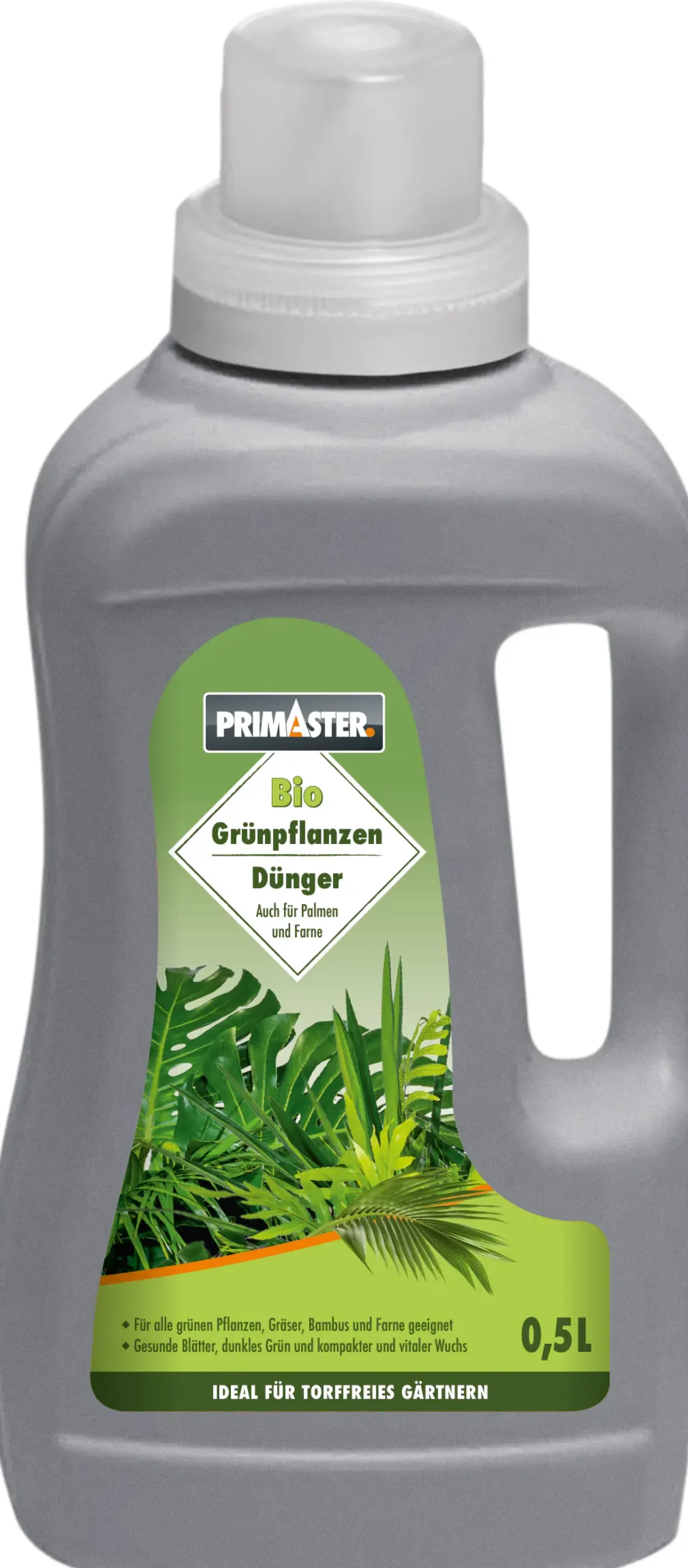 Primaster Bio Flüssigdünger für Grünpflanzen & Palmen 500 ml