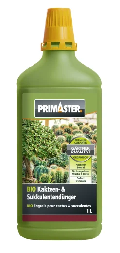 Primaster Bio Kakteen- & Sukkulentendünger 1 L