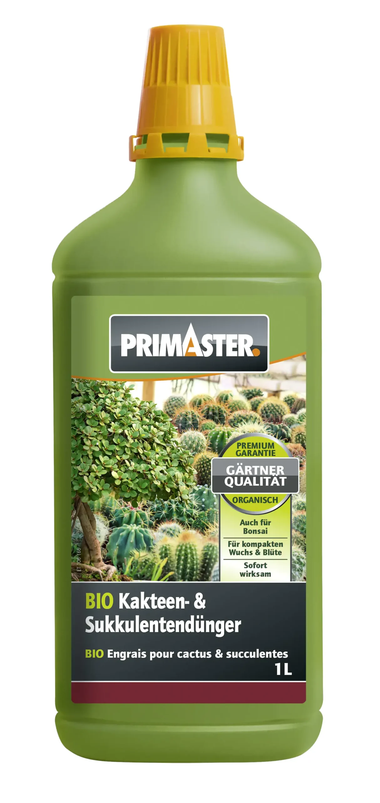 Primaster Bio Kakteen- & Sukkulentendünger 1 L