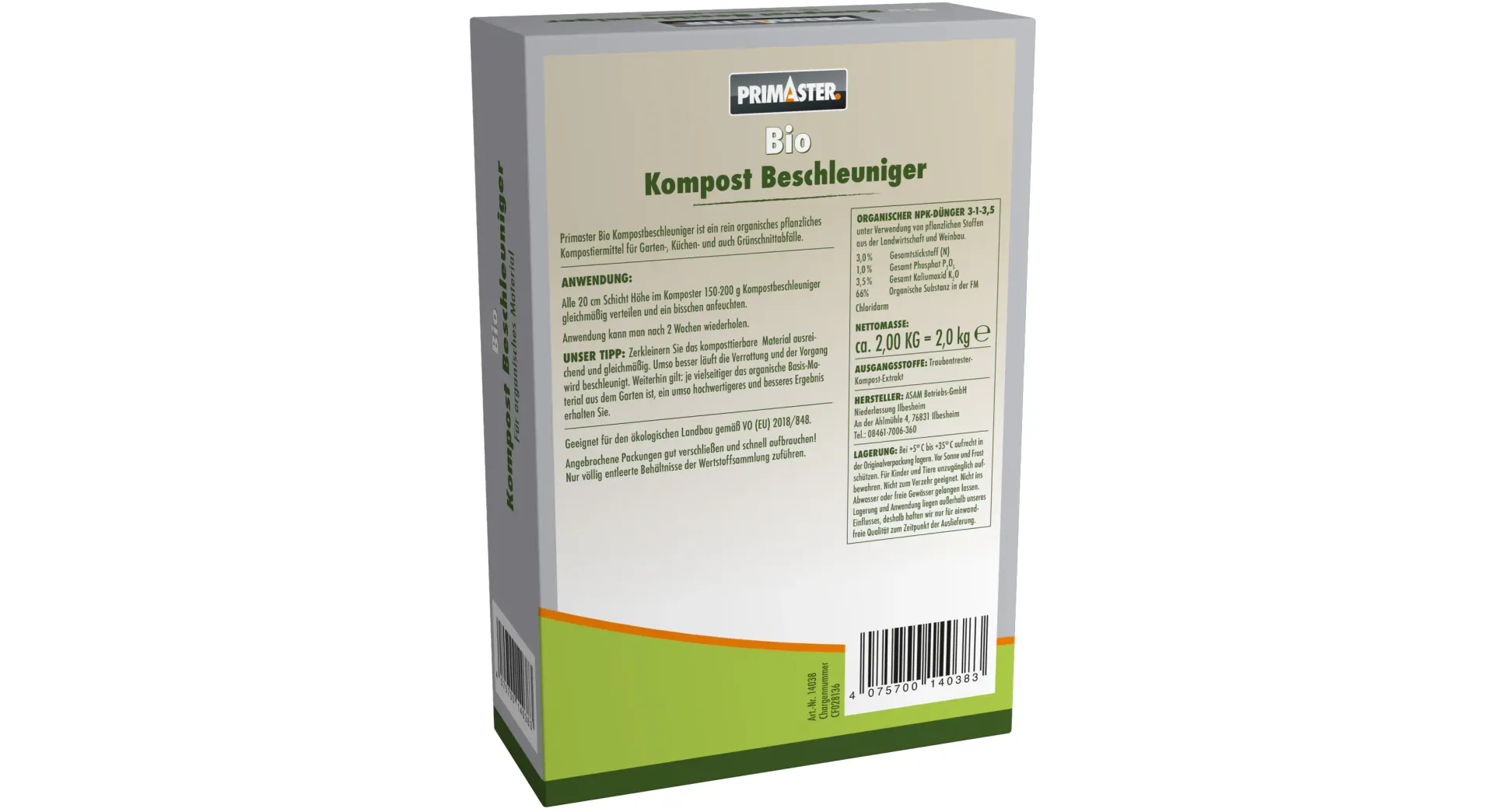 Primaster Bio-Kompostbeschleuniger 2 kg