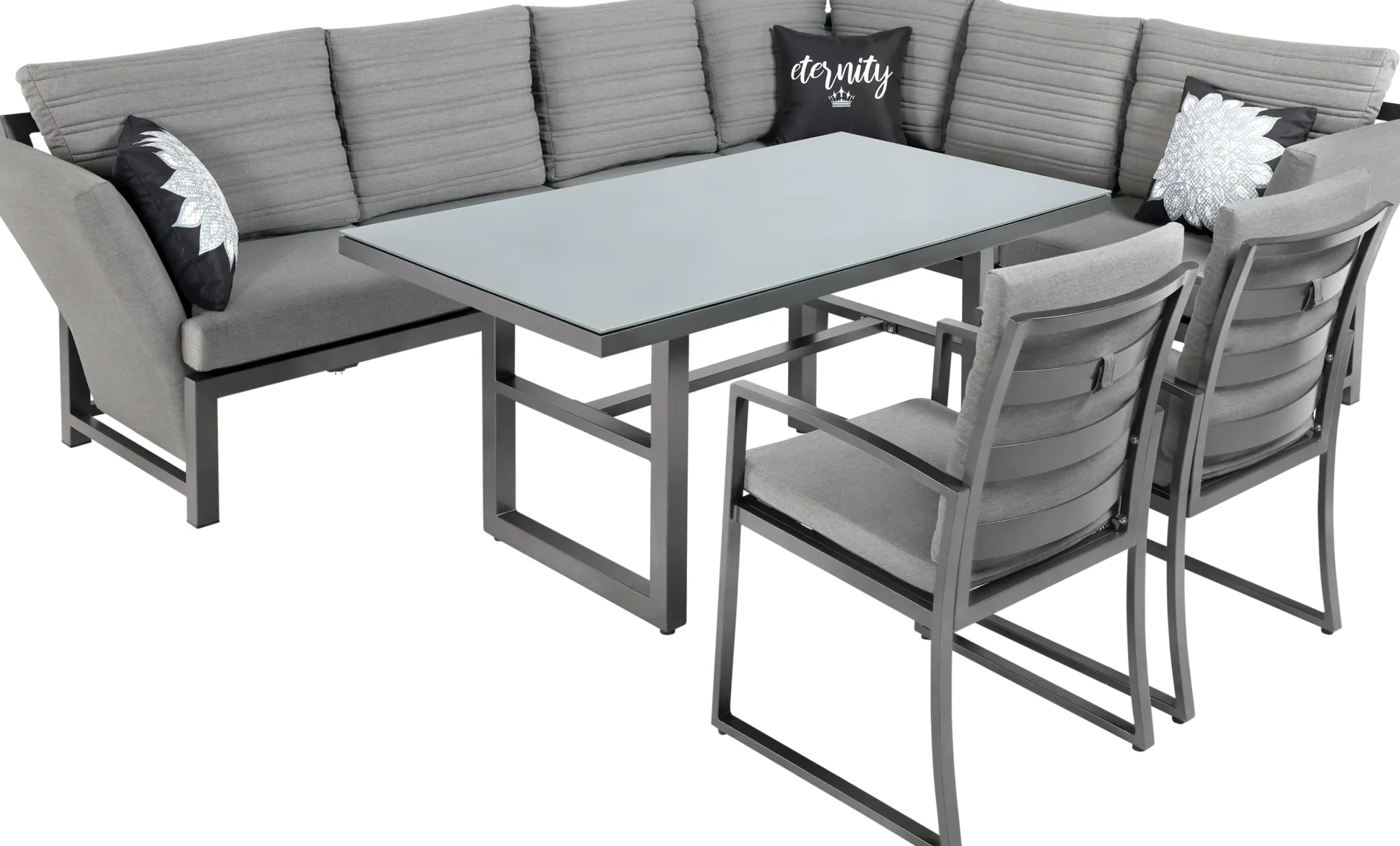 Primaster Dining Lounge Möbelset Ravenna mit wetterfestem Bezug