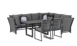 Primaster Dining Lounge Möbelset Ravenna mit wetterfestem Bezug
