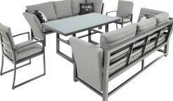 Primaster Dining Lounge Möbelset Ravenna mit wetterfestem Bezug