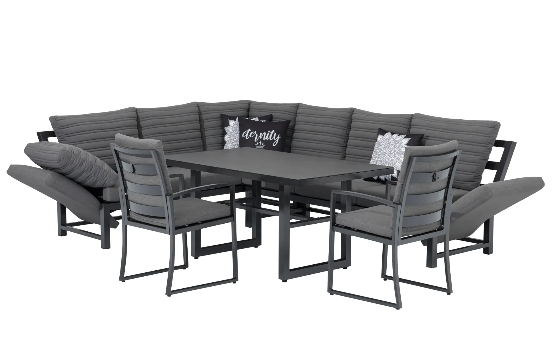 Primaster Dining Lounge Möbelset Ravenna mit wetterfestem Bezug