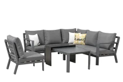Primaster Gartenmöbel-Set Elbasan Aluminium