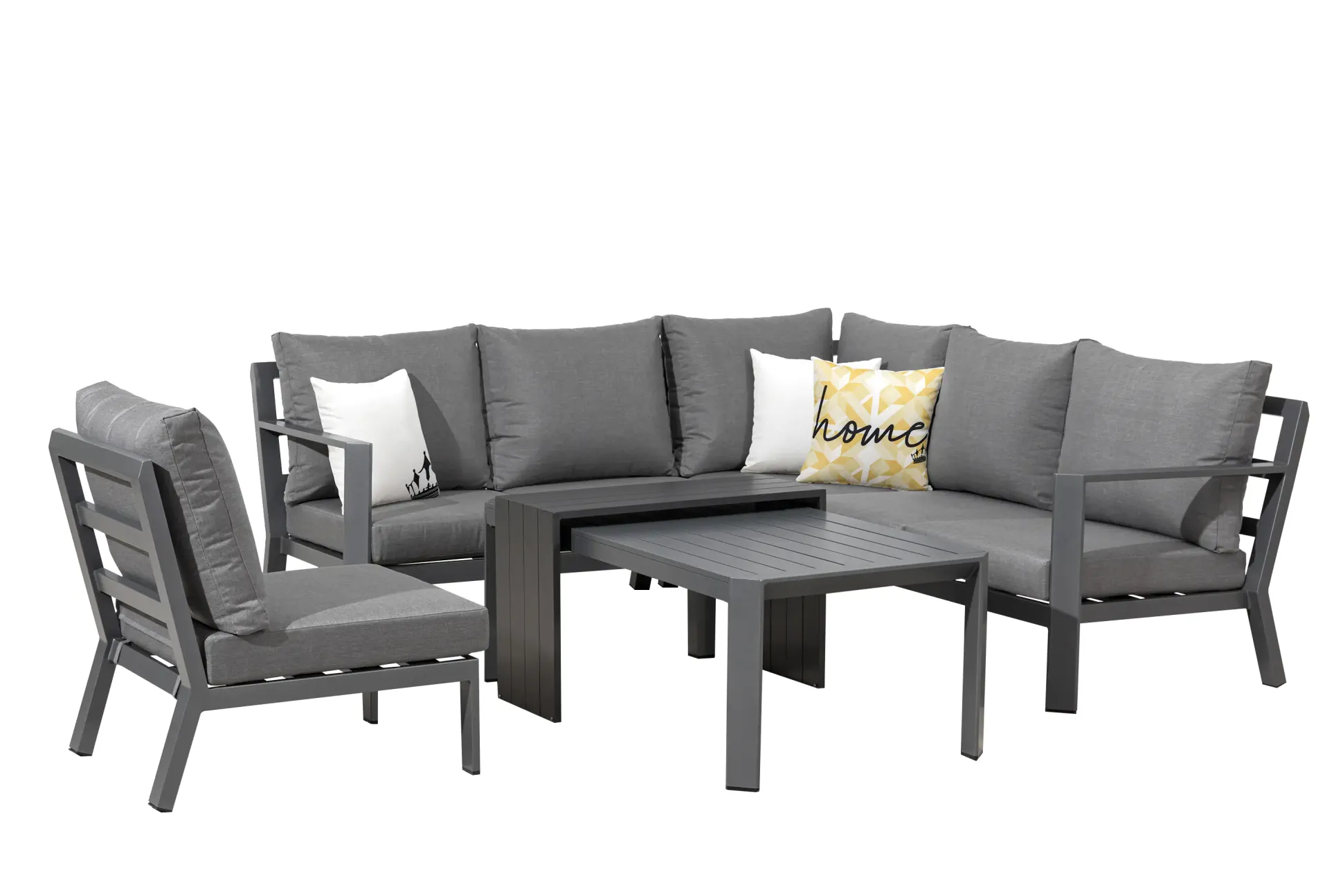 Primaster Gartenmöbel-Set Elbasan Aluminium