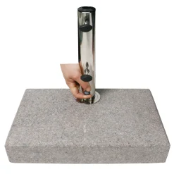Primaster Granit Balkon-Schirmständer halb 25 kg