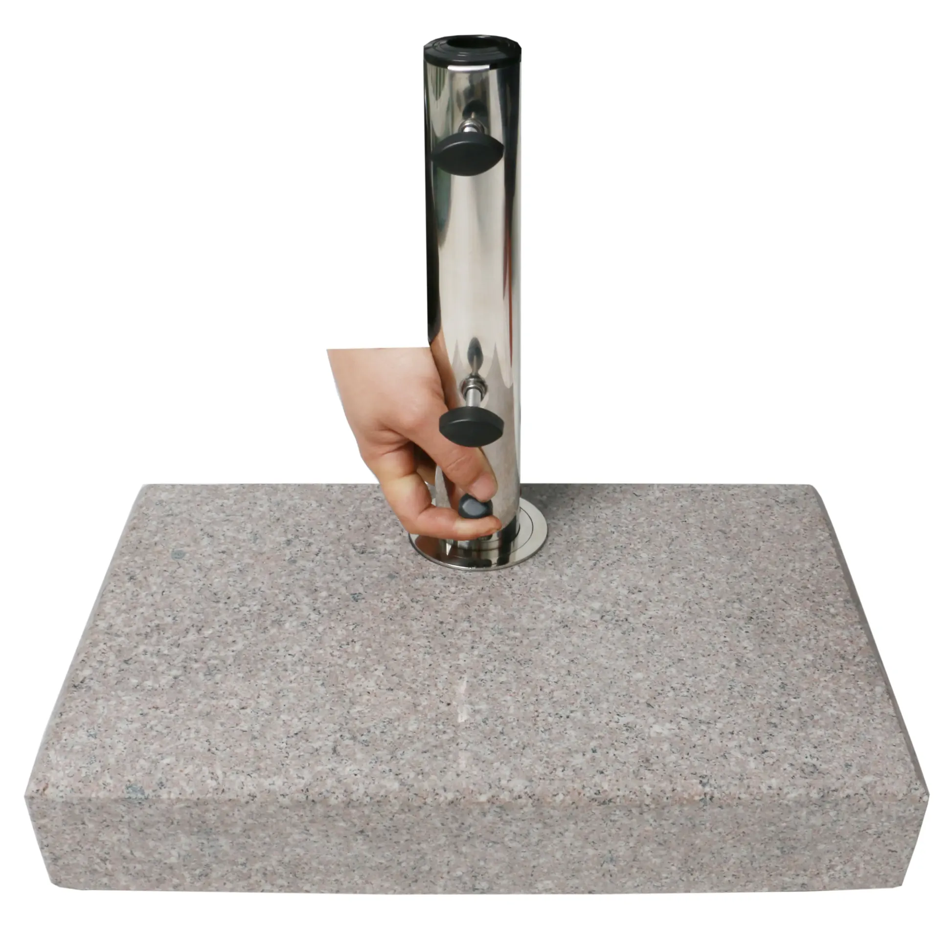 Primaster Granit Balkon-Schirmständer halb 25 kg