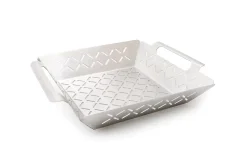 Primaster Grillkorb Premium Edelstahl 27 x 22 x 5 cm