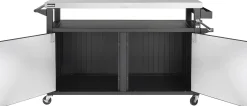 Primaster Grillwagen Napa XXL Universal 2-türig 153 x 90 cm schwarz