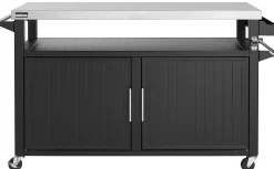 Primaster Grillwagen Napa XXL Universal 2-türig 153 x 90 cm schwarz